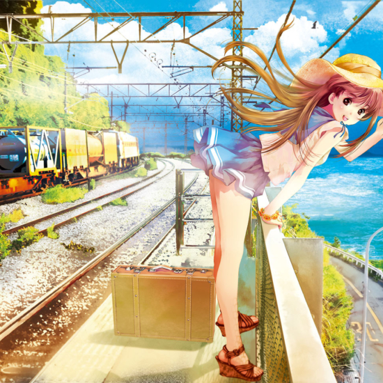美樹本晴彦の絵画作品　タイトルは、STATION～潮風
